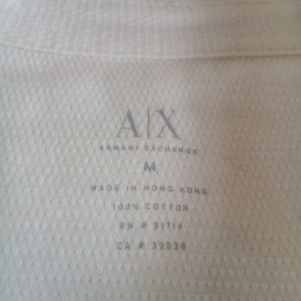 Armani casual shirt white